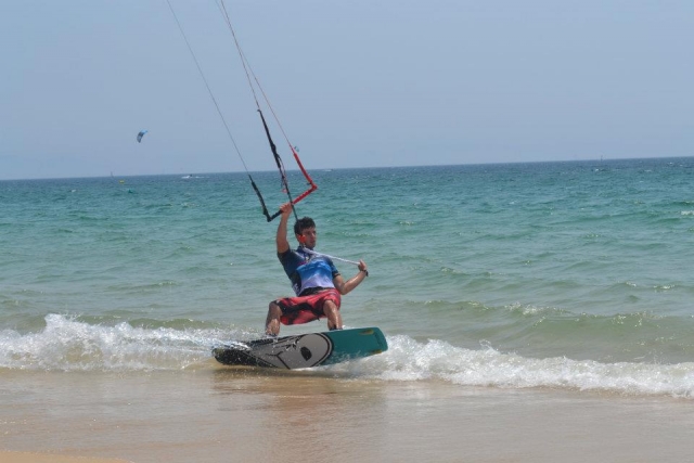  Practicing on the shore 
